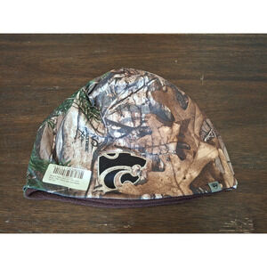 Kansas State Wildcats Camo Brown Reversible Knit Beanie/Hat - NWT!